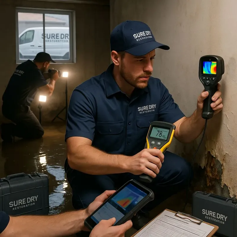 Initial Assessment and Documentation process in Shady Shores, TX