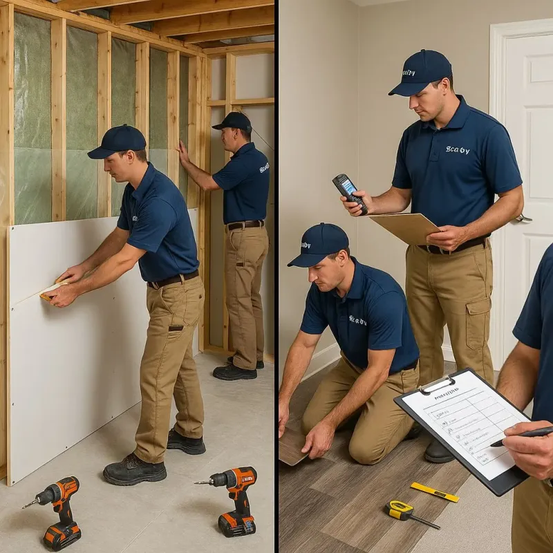 Repairs and Reconstruction process in Shady Shores, TX